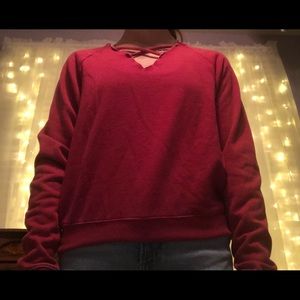 Red Aeropastle Sweater